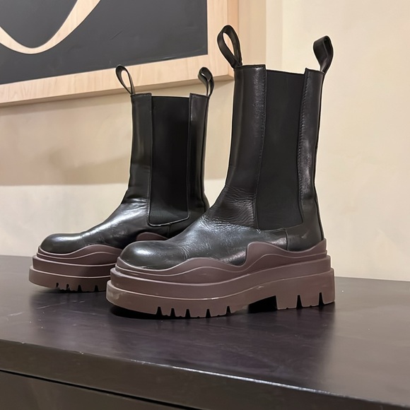 Bottega platform Boots - Picture 3 of 8